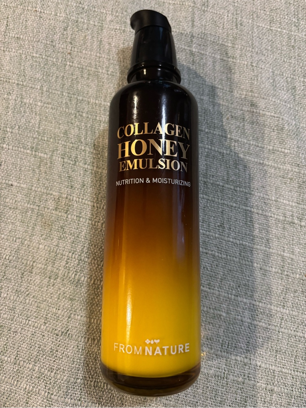 From Nature-Collagen Honey Emulsion - Nourishing Honey-Brown Emulsion.